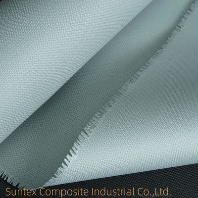 Tissu de fibre de verre enduit de silicone résistant à la chaleur, isolation ignifuge, tissu de fibre de verre enduit de caoutchouc de silicone