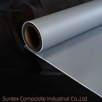 Isolation en tissu de fibre de verre enduite de silicone Résistant à la chaleur Fibre de verre enduite de silicone pour la prévention des incendies