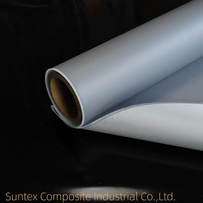Tissu en silicone E-Glass à haute température - Tissu en fibre de verre enduit de silicone pour l'isolation thermique