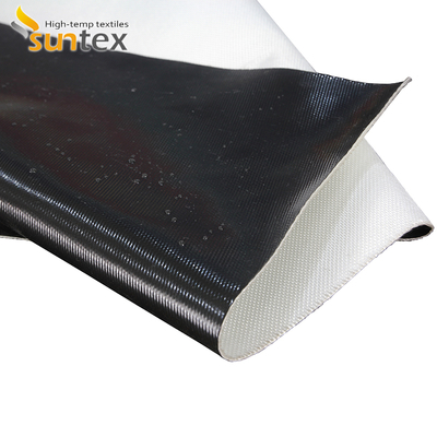 Double Sided Fireproof Silicone Coated Fiberglass Fabric Welding Blanket with 1 / 1.2 / 1.5 meter Width and 50 m / 100 m Roll Length