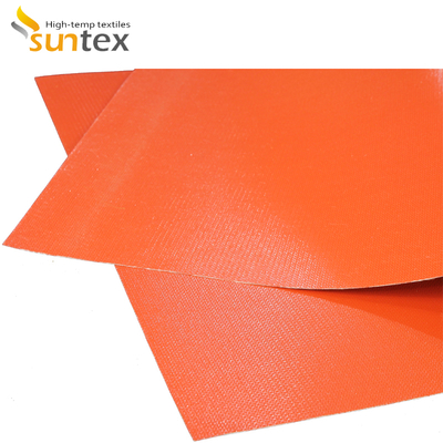 Double Sided Fireproof Silicone Coated Fiberglass Fabric Welding Blanket with 1 / 1.2 / 1.5 meter Width and 50 m / 100 m Roll Length