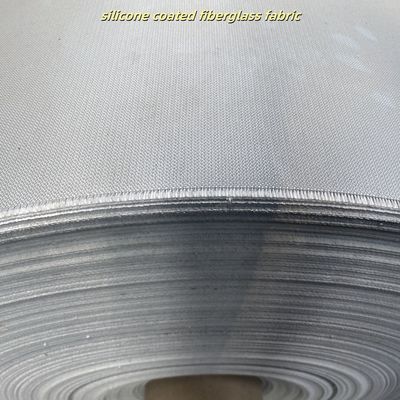 Double Sides Fireproof Silicone Fiberglass Fabric High Temperature Thermal Insulation Silicone Coated Fiberglass Cloth