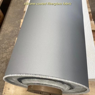 Flame Retardant Silicone Coated Fiberglass Fabric with Thermal Insulation and Corrosion Resistance for Fire Prevention