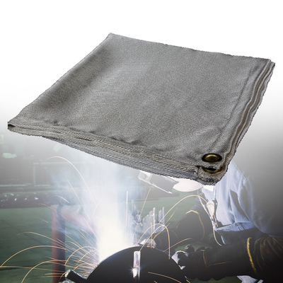 Double Side PU 17 Oz 16 Mil Welding Blanket Fireproof Thermal Resistant Mat