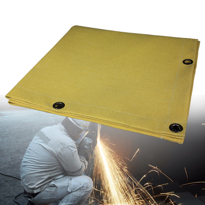 Couverture de soudage en fibre de verre résistant au feu à 550 °C résistant à la chaleur