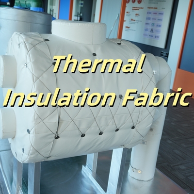 Custom Thermal Insulation Fabric 200-2000g/m² for Pipes & Reactors