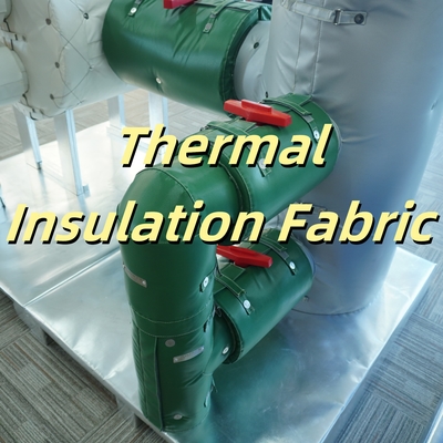 Tissu d'isolation thermique en fibre de verre 200-2000g/m², -70°C à 1000°C