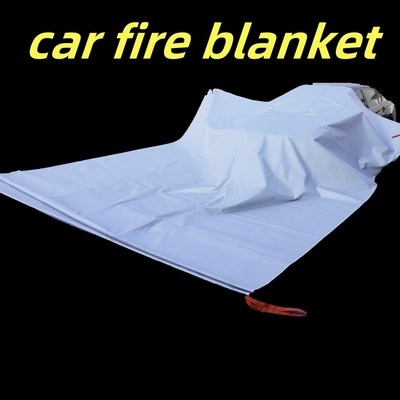 EV Car Fire Blanket Gray 550℃ Thermal Resistance
