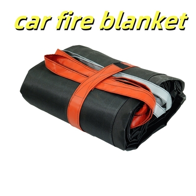 Couverture anti-feu pour véhicule électrique grise, résistance thermique 550℃