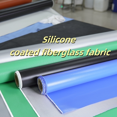 Tissu en fibre de verre revêtu de silicone 400 g/m2, épaisseur 0,3 mm
