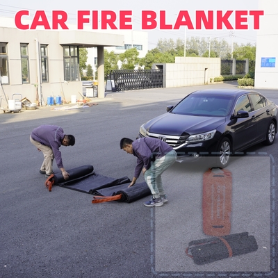Couverture incendie EV gris 550°C Résistance thermique aux incendies par batterie au lithium