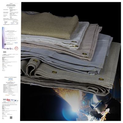 Couverture de soudure double face 17 Oz 16 Mil, couverture ignifuge pour protection contre les hautes températures