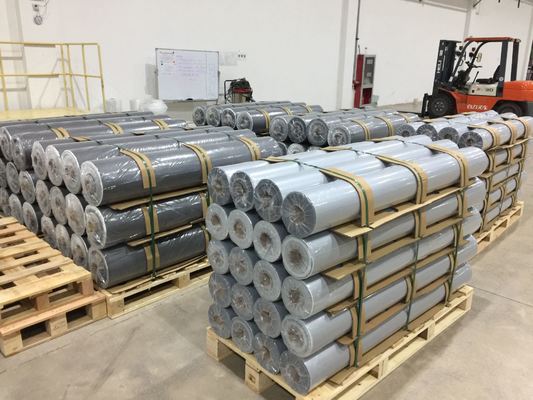 Tissu en fibre de verre enduit de silicone résistant aux intempéries, anti-âge et durable pour la protection de soudure et les applications à haute température
