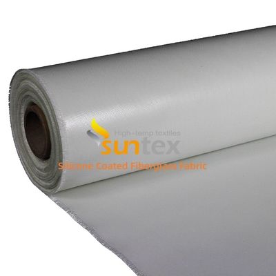 E-Glass Silicone Coated Fiberglass Fabric for Thermal Insulation and Safety in Cutting Process