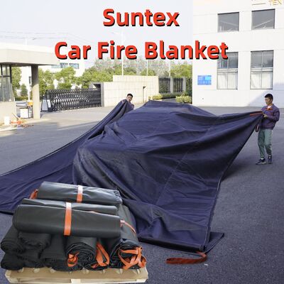 Couverture anti-incendie flexible Suntex avec privation d'oxygène pour deux personnes dans les incendies de véhicules électriques