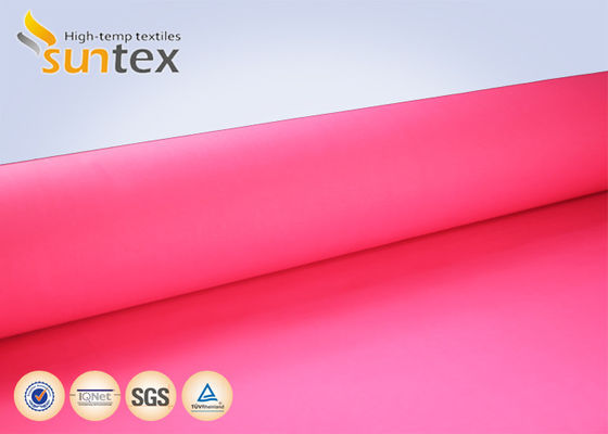 Fire Resistant Fiberglass Fabric with Acrylic Coating for 550 Degree C Temperature Resistance Self Extinguishing and Non Toxic Smoke Emission
