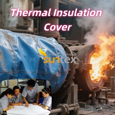 Tissu d'isolation thermique enduit de caoutchouc silicone pour vestes d'isolation amovibles personnalisables avec résistance à la température de 1000°C et résistance à l'eau et à l'huile