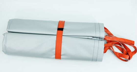 Couverture incendie pour véhicule électrique électrique certifiée CE avec résistance thermique à 550°C/1000°C pour le contrôle des incendies par déficit en oxygène