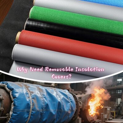 Tissu en fibre de verre ignifuge certifié EN-13501 pour rideaux coupe-feu, résistant à la température de 550°C et d'une épaisseur de 0,6 mm