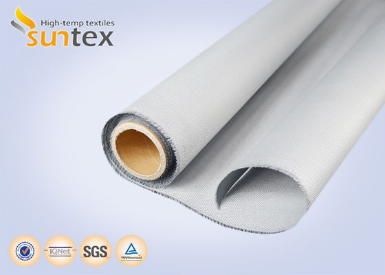 M0 Tissu anti-fumeur, revêtu de fibres de verre en polyuréthane de 0,43 mm pour l'isolation thermique