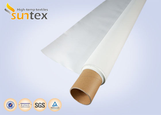 Fireproof Heat Resistant Silicone Coated Fiberglass Fabric 850g/m2 High Silica Fiberglass Cloth