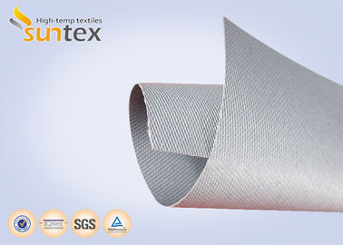 Tissu de fibre de verre enduit de silicone 400 g/m² - Résistant à la température de -50°C à 500°C