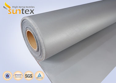le tissu enduit de silicone de fibre de verre de 1.6mm pour souder drape et couverture démontable d'isolation