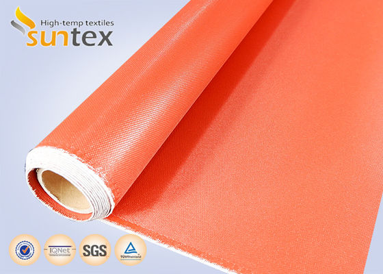 Arc and Corona Resistant Silicone Coated Fiberglass Fabric with Temperature Resistance -50°C to 500°C and Alkali Free Properties