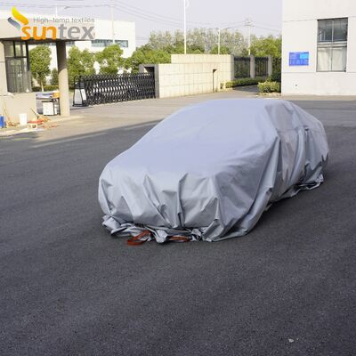 Couleur grise 550°C/1000°C Couverture incendie résistante à la chaleur avec déficit d'oxygène pour la sécurité incendie des véhicules électriques