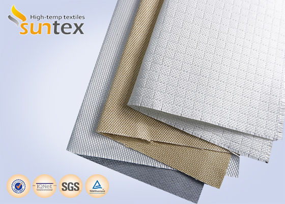 Vermiculite Coated Fiberglass Fabric | 1200 Degrees High Temperature & Abrasion Resistance