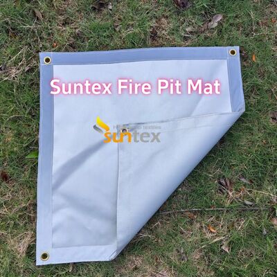 550°C Heat Resistant Fire Pit Mat with Customizable Size and Multi-Layer Structure for Outdoor Safety
