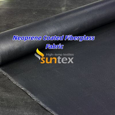 0.45mm Thickness Neoprene Coated Fiberglass Fabric with High Temperature Resistance and Fire Retardant Properties