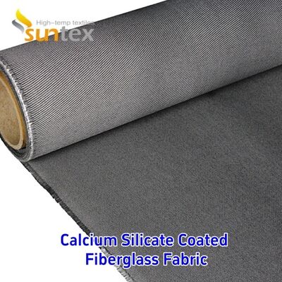 Tissu en fibre de verre revêtu de silicate de calcium de haute qualité