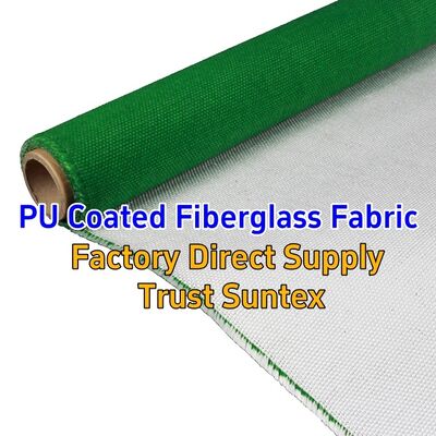 Fabrication industrielle 460 g/m2 0,41 mm ignifuge M0 certifié en fibre de verre enduite en PU