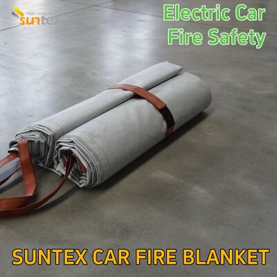 Factory Outlet High Silica EV Car Fire Blanket 1700℃ CE Approved