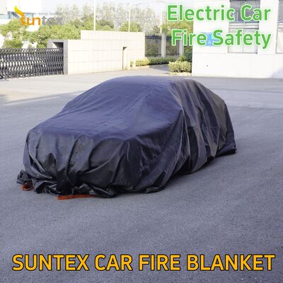 Rouleau de couverture anti-feu Suntex pour grand véhicule électrique EV de haute qualité en fibre de verre durable
