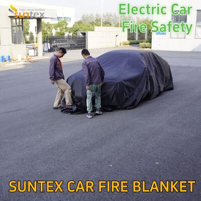Fourniture directe d'usine de couverture incendie en silicone en fibre de verre pour voiture