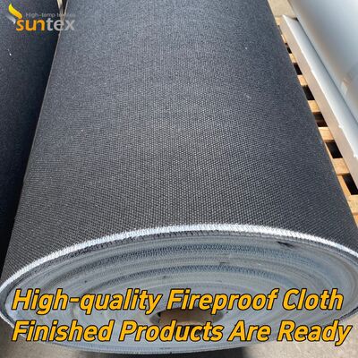 Résistance à la température de 550 °C Tissu en fibre de verre de poids lourd pour isolation thermique avec résistance au feu