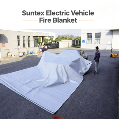 Pour les véhicules électriques, couverture incendie Suntex DIN SPEC 91489