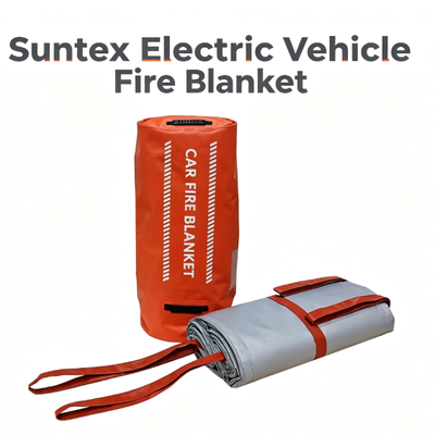 Suntex Couverture d'incendie pour véhicules électriques Isoler les feux de voiture électrique rapide, efficace et sûr