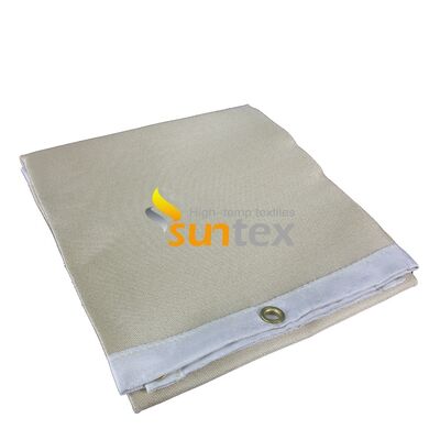 Couverture de soudage robuste, couverture en fibre de verre ignifuge pour projections de soudure