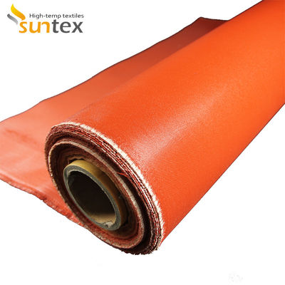 Grey Color Double Sided Silicone Coated Fiberglass Fabric with High Tear Strength for Fireproof Applications