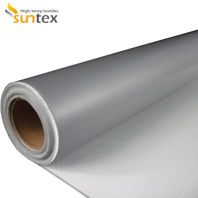 Fireproof High Temperature Resistant Anti-tear Silicone Coated Fiberglass Fabric for Industrial Applications